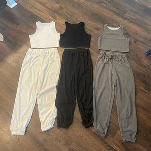 2 piece lounge set, athleisure set, pajama set